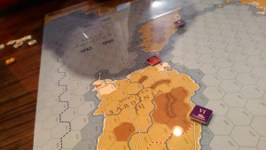 6th Cartho navy stalls, the Romans land in Sardinia to attempt to draw fire.