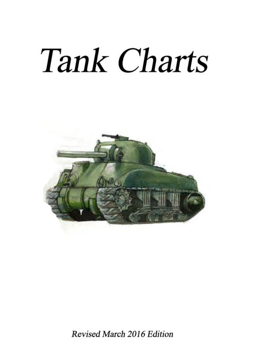 Tank Charts Big Board Gaming