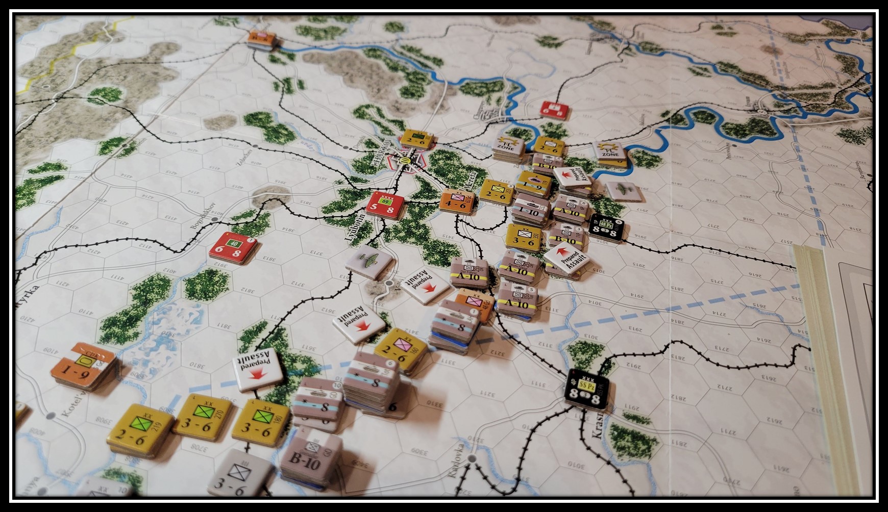 Kharkov Battles Compass Games | The Big Board