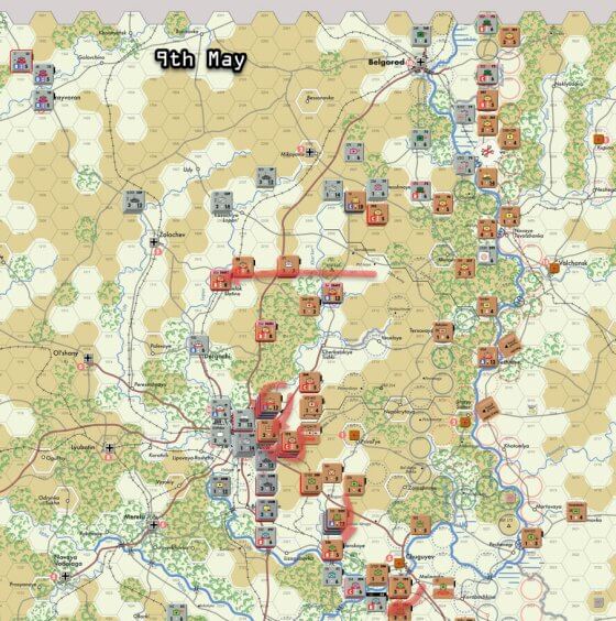 Soviet entry into Kharkov city limits